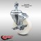 Service Caster 4 Inch SS Nylon Wheel Swivel 1/2 Inch Threaded Stem Caster with Brake SCC SCC-SSTS20S414-NYS-TLB-121315 - alternate 1